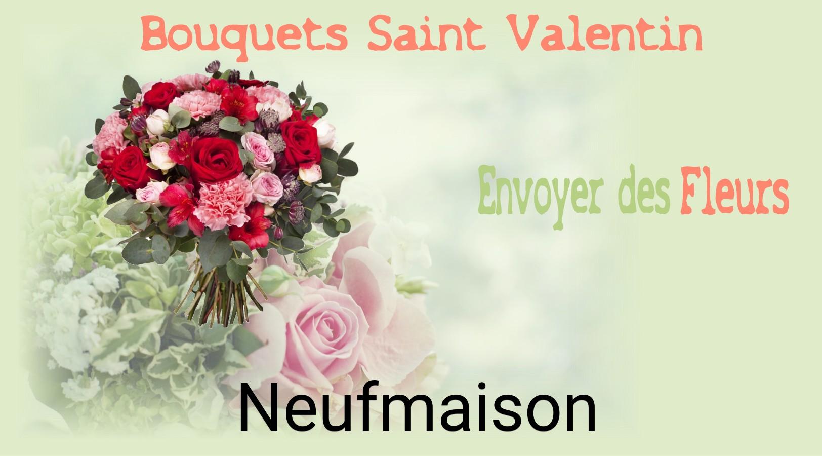 Roses de Saint-Valentin livrées à Neufmaison